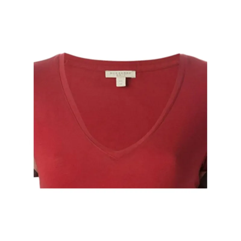 Burberry T Shirts Women's Red-4