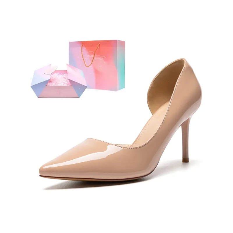 ZHR Slim Heel High Heels 8cm Women's-34
