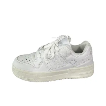PARK DANCE Low Top Skateboard Shoes Women's White