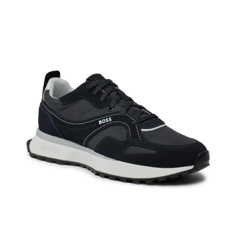 HUGO BOSS Low Top Casual Shoes Men's Blue-1