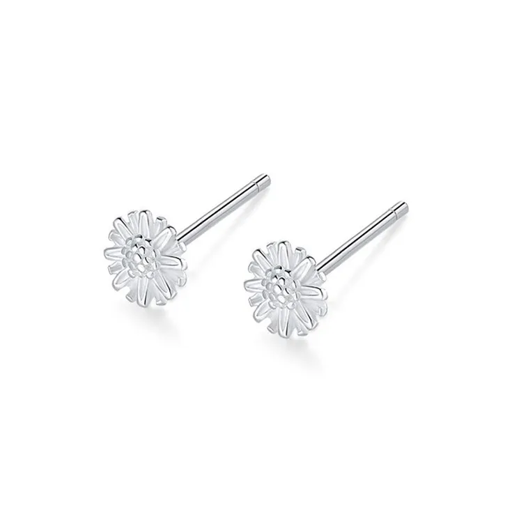 MCK Sterling Silver Stud Earrings Women's-6