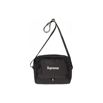 Supreme Nylon Crossbody Bag, Shoulder Bag Regular Unisex Black