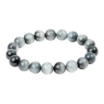 PUTUOSHANWENCHUANG Hawk's Eye Stone Bracelets Unisex