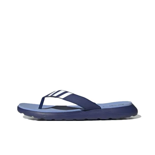 Adidas Comfort Flip Flops Victory Blue Cloud White Blue Fusion