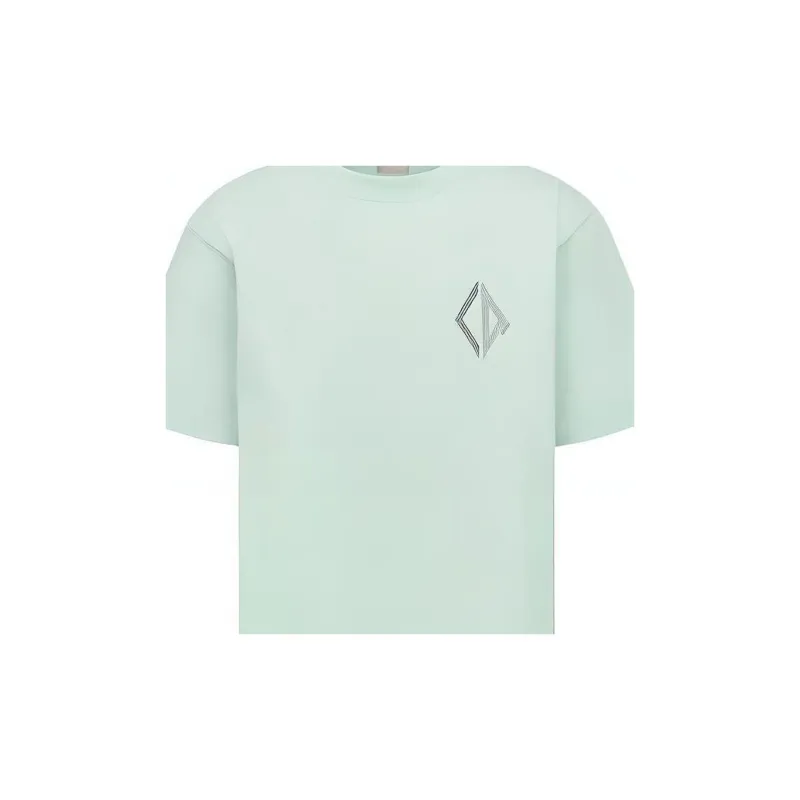 DIOR T Shirts Men Light Green-5