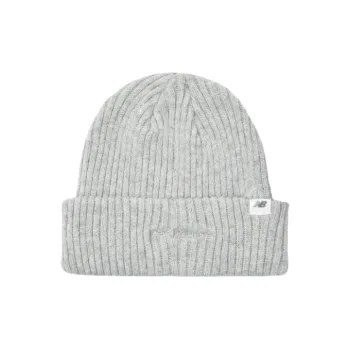 New Balance Acrylic Wool Beanies Unisex Gray