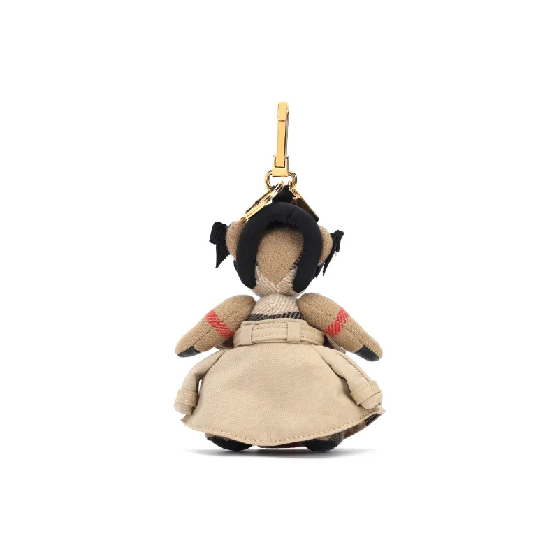 Burberry Cotton Bag Accessory Women's Beige-5
