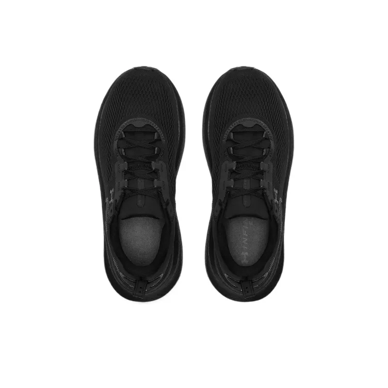 Under Armour Cushioning Lightweight Low-Top Running Shoes Men's Black-2