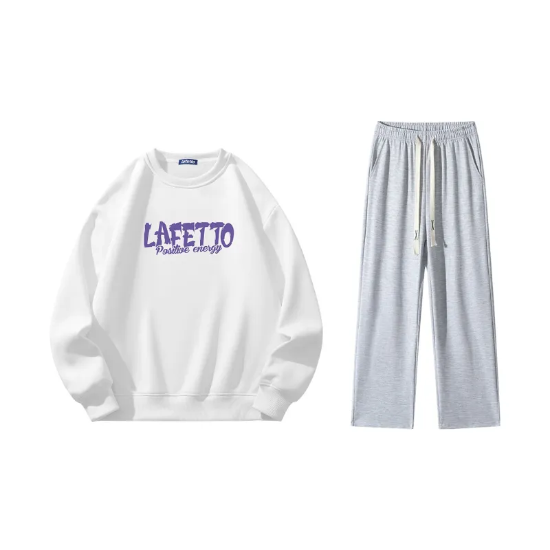 Lafetto Sweatshirt Sets Unisex-15