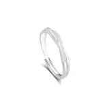 Mobius Loop Ring (999 Sterling Silver)