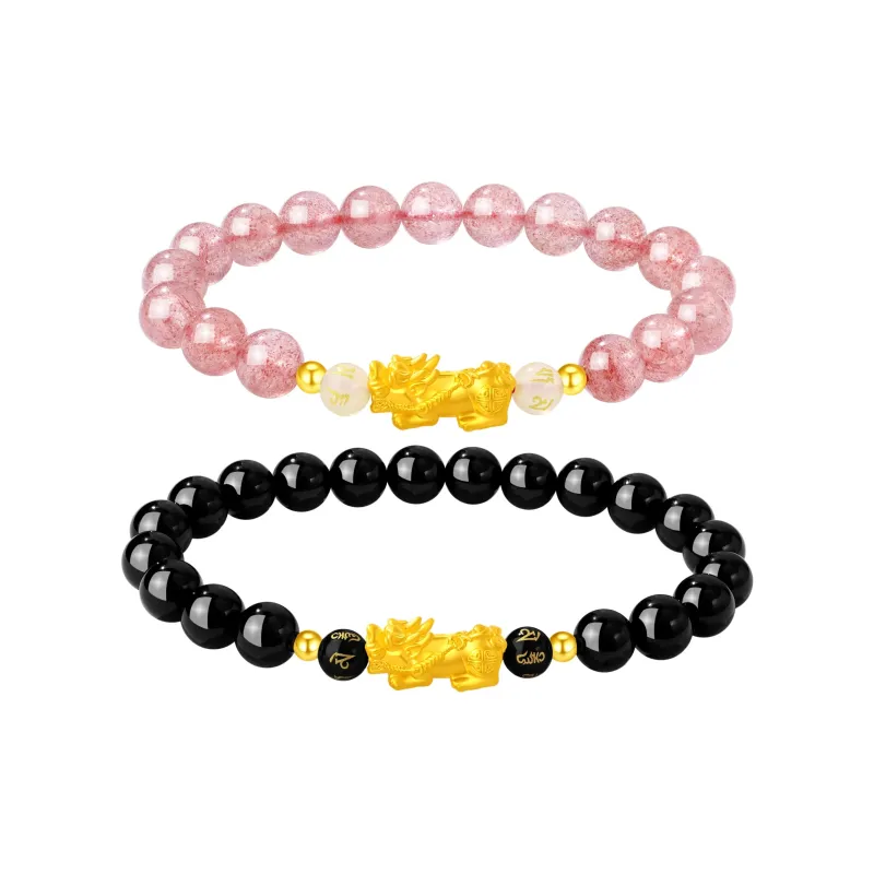 YASHENGZHUBAO Gold Bracelet Unisex-10