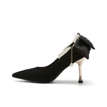 QITUMAUL Slim Heel High Heels 8.5m Women's