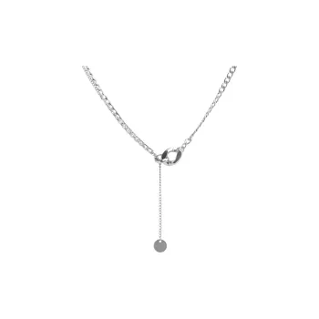 Rhymes Titanium Steel Necklaces Women's
