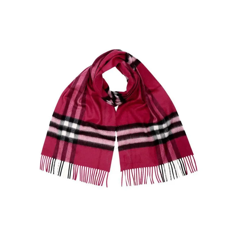 Burberry Cashmere Knit Scarves Women's Pink-0