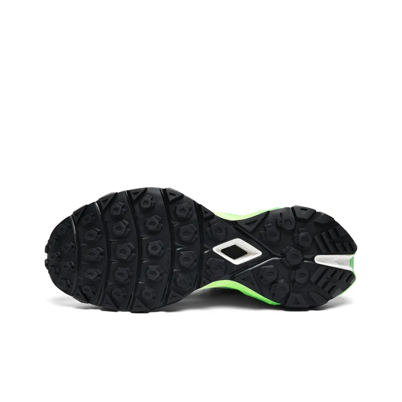GLUNA Non-slip Wear-resistant Shock Absorption Low-Top Trail Running Running Shoes Unisex Bright Aloe Green-6