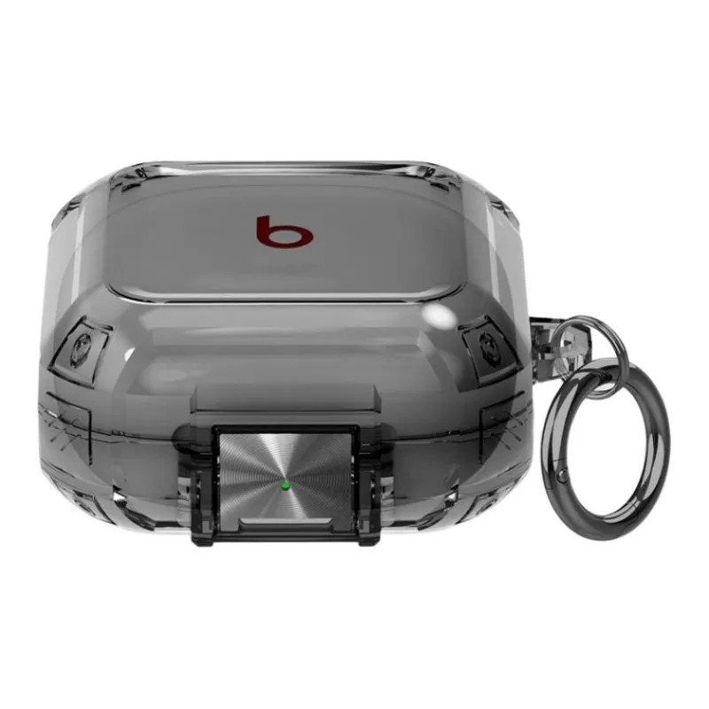 CHRROTA For Use With Beats Fit Pro. TPU Headphone Protective Case Magic Sound Bluetooth Transparent Lock Headphone Case-4