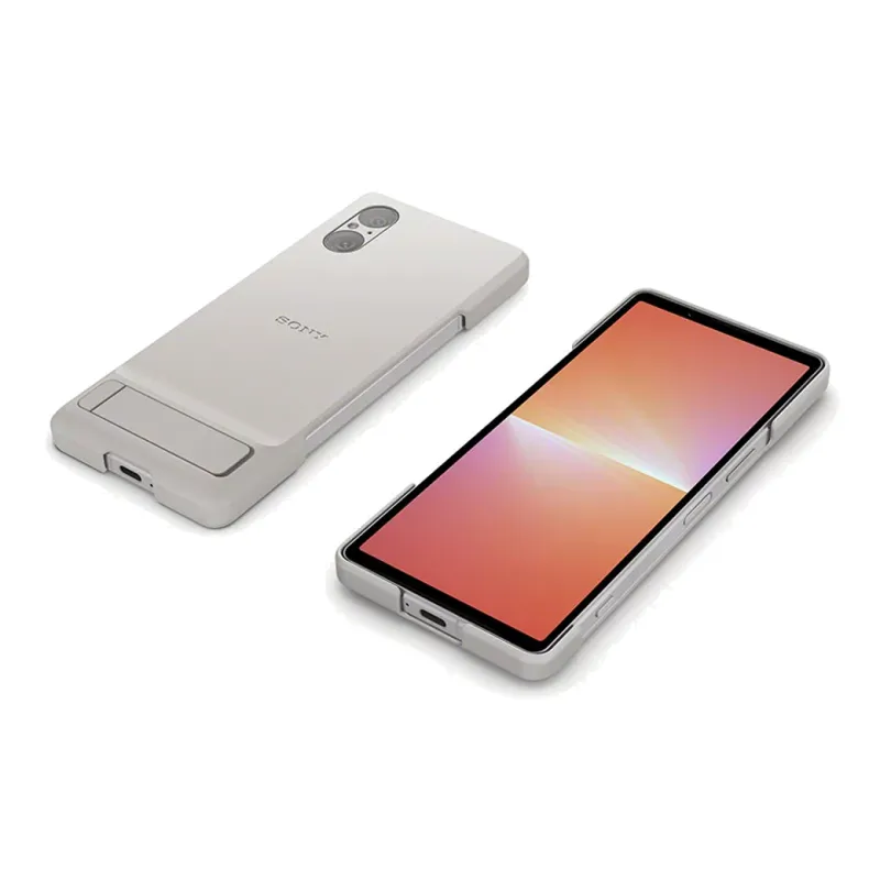 SONY Plastic Material Original Stand Phone Case Compatibility With Sony Xperia 5 V-3