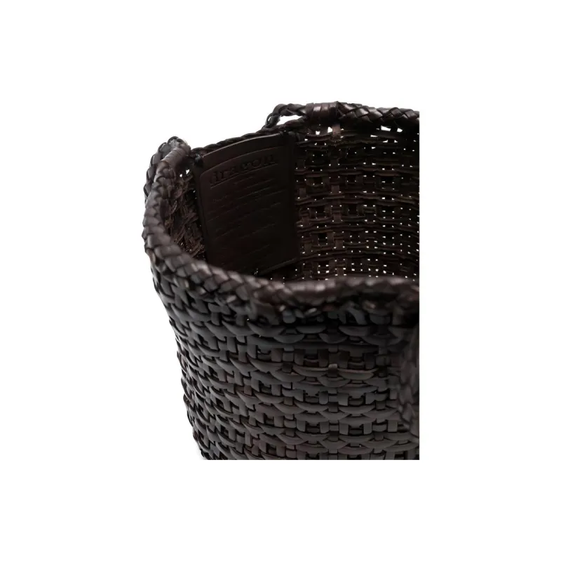 Dragon Diffusion Calfskin Handbag Regular Women's Brown-2