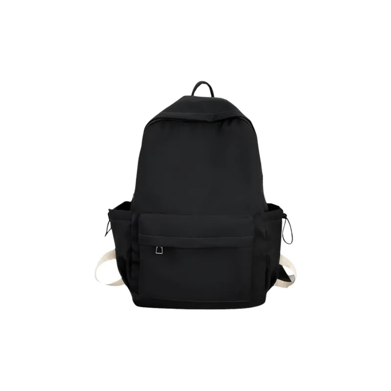 Tonlion Nylon Fabric Backpack Regular Unisex Green/Black-4