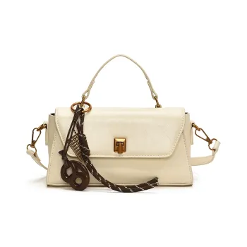 BAODIDAISHU Pu Handbag Shoulder Bag Crossbody Bag Women's Ecru/Brown/Coffee/Black