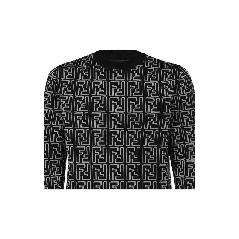 FENDI Sweaters Men Black-4