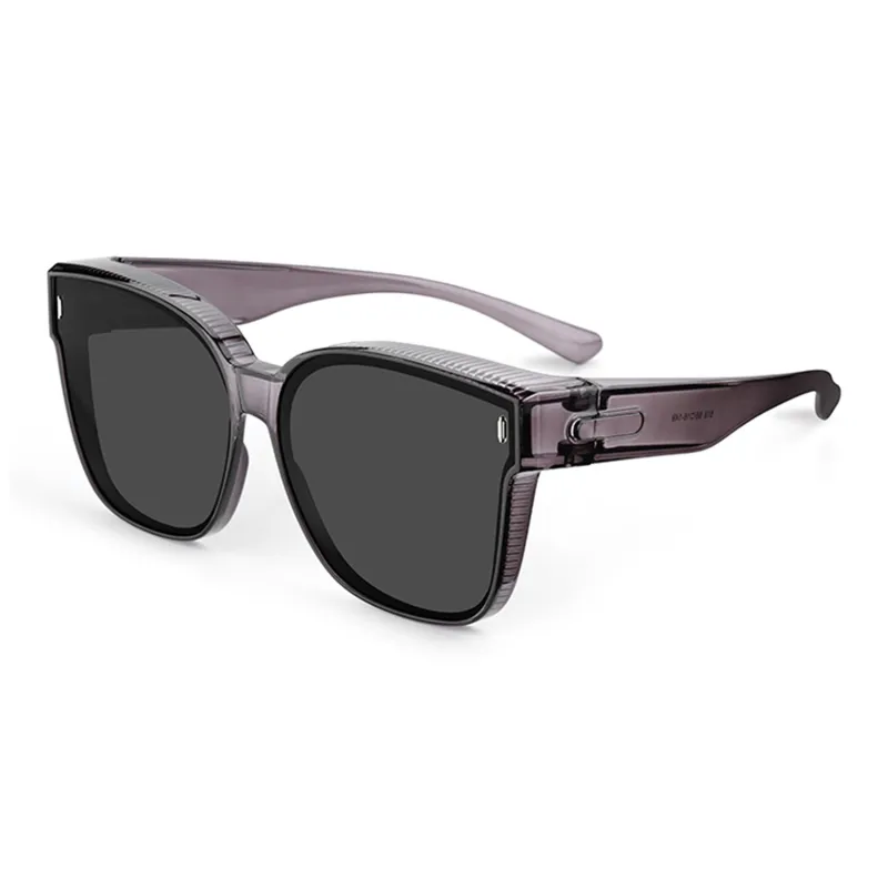 Wood Premium TR/Memory Plastic Square Sunglasses Unisex-9