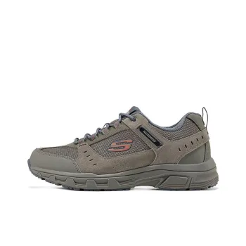 Skechers OUTDOOR MENS Wear resistant And Lightweight Low Top Hiking Shoes Men's Taupe