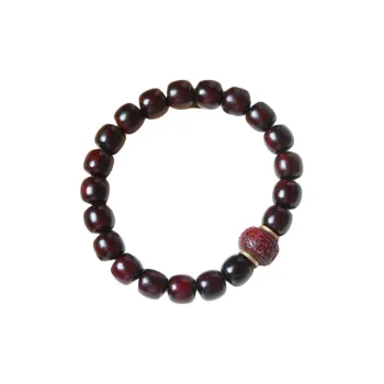 Finger Carpenter Small leaved Rosewood Wooden Bracelets Unisex
