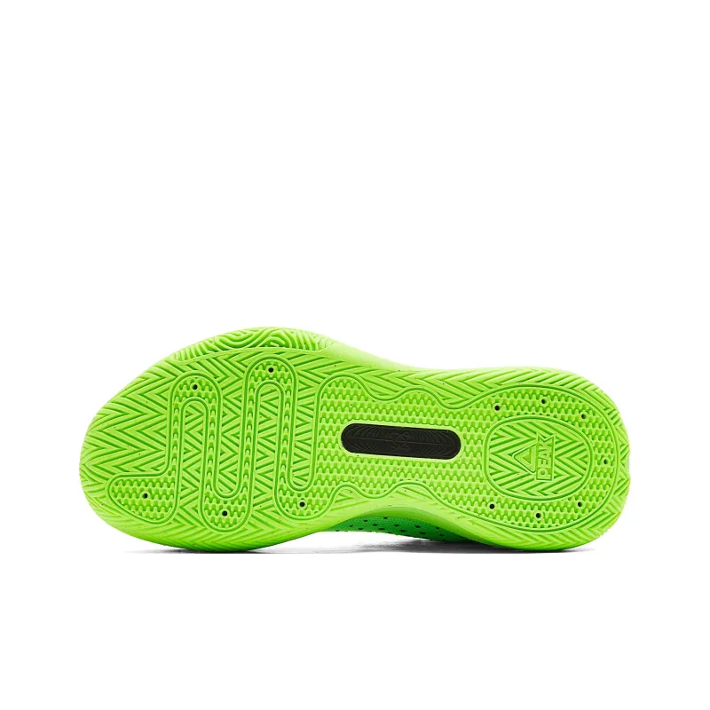 PEAK State Pole Basketball Shoes Unisex Low Top Electric Green-5