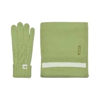 New Balance Wool Knit Gloves Unisex Green