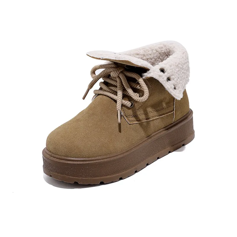 SLNU 3 Warm Height Increasing Coverage Short Snow Boots Women's-3