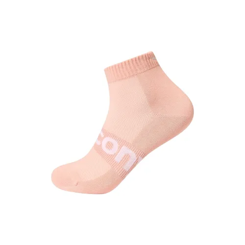 Saucony Polygiene Ankle Socks Unisex 1 Pack Peach Skin Pink