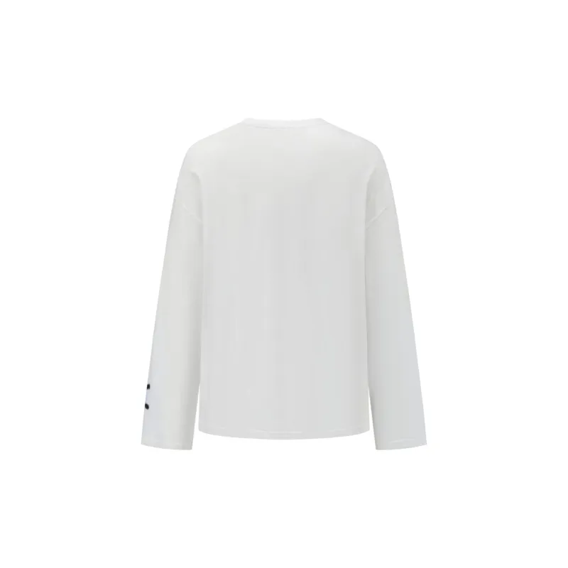 Alexia Sandra Sweatshirt Unisex White-1