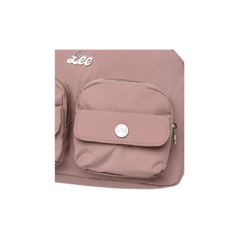 Lee Nylon Bowling Bag, Handbag Regular Women's Pink-2