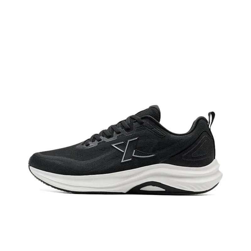 XTEP Non slip Lightweight Low Top Casual Running Shoes Men's Black-0