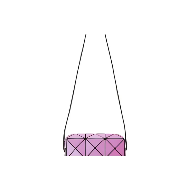 ISSEY MIYAKE Cuboid PVC Small Square Bag Shoulder Bag Crossbody Bag Unisex Rouge Pink-2