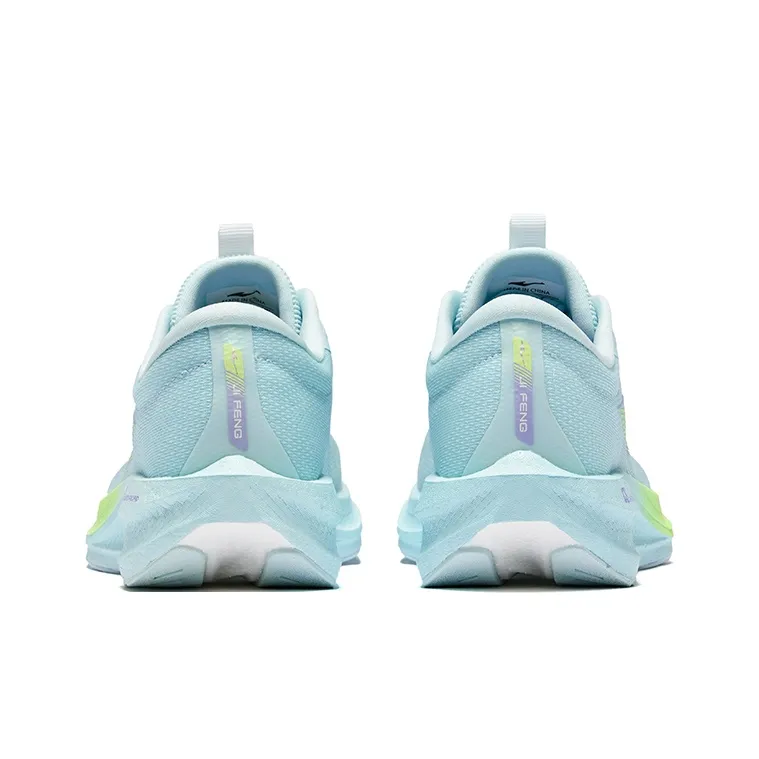 Erke Extreme Wind 2.0 Plus Non slip Wear resistant Shock Absorption Low Top Training Running Shoes Women's Blue Purple-3