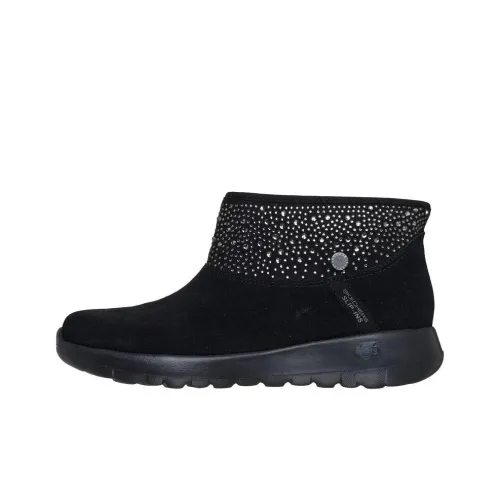 Martha Stewart x Skechers Slip Ins Ankle Boots Women's Black