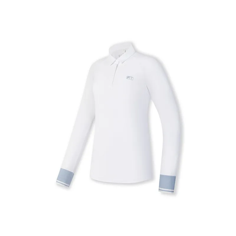 FILA Polo Shirt Women's Jade White-1