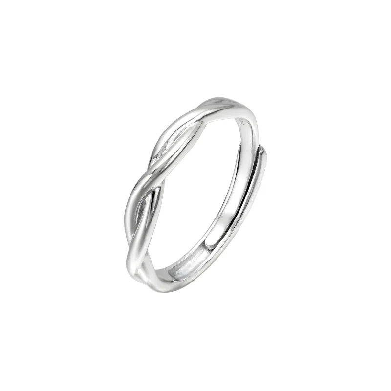 CLARKIA FLOWER Sterling Silver Rings Unisex-9