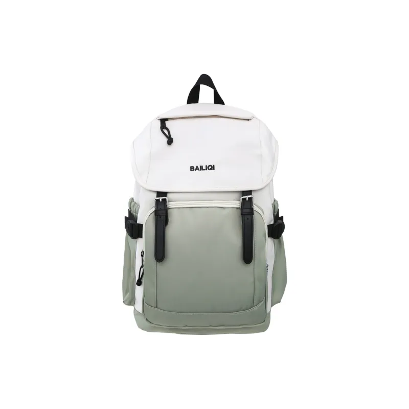 DCLOUD Nylon Backpack Large Size Unisex White/Black/Army Green/Light Green/Khaki-16