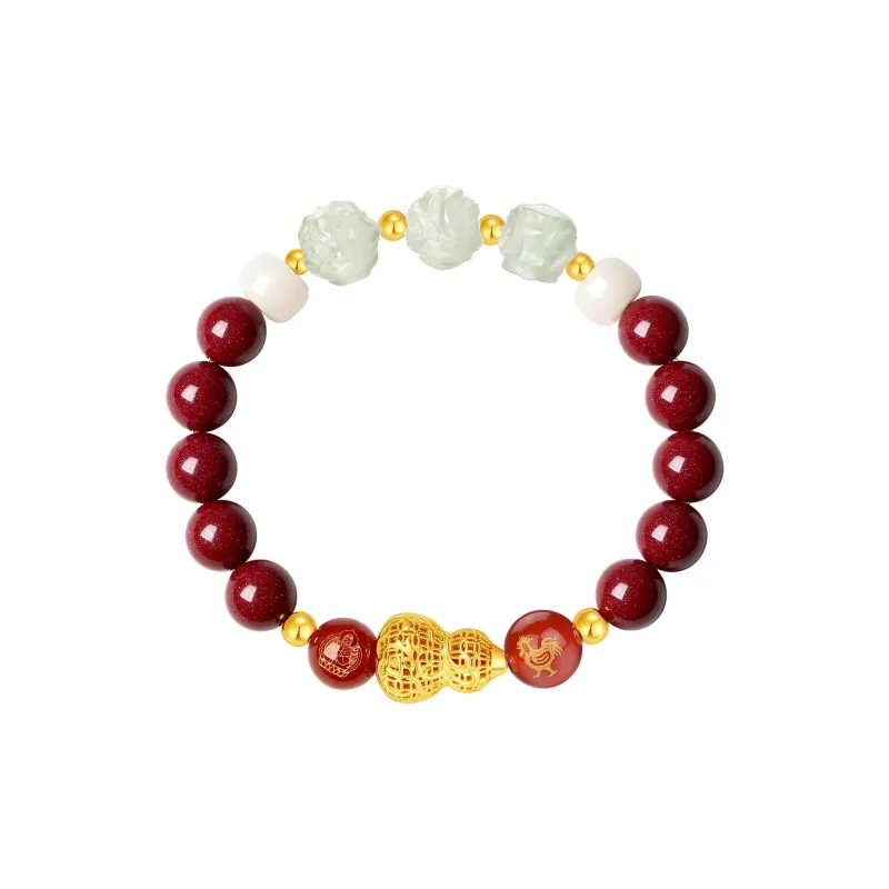 SEVEN COOK Hetian Jade Bracelets Pale Greenish White Jade Unisex-15