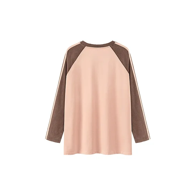 CHUU T Shirts Women's Gray Pink-1