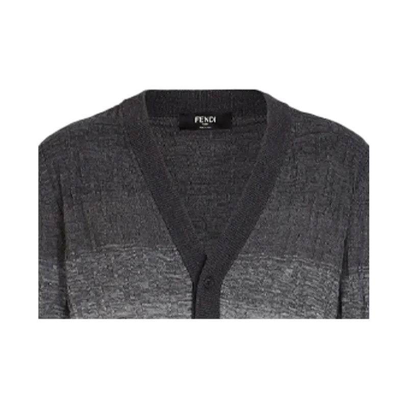 FENDI Sweaters Men Gray-2