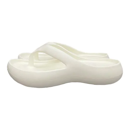 SHIGUDE Sandal Slippers Women's, White