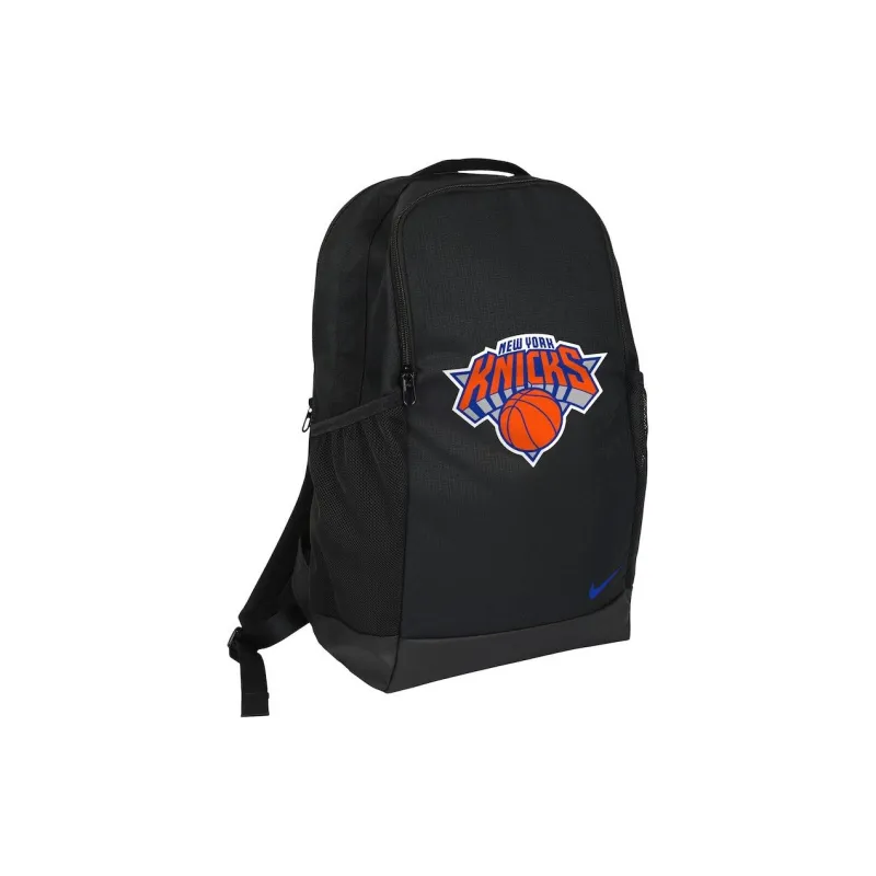 NBA New York Knicks Polyester Backpack Men's Black-2