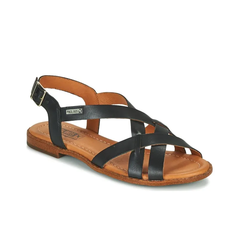 PIKOLINOS ALGAR Roman Sandals 1.5cm Women's Black-2