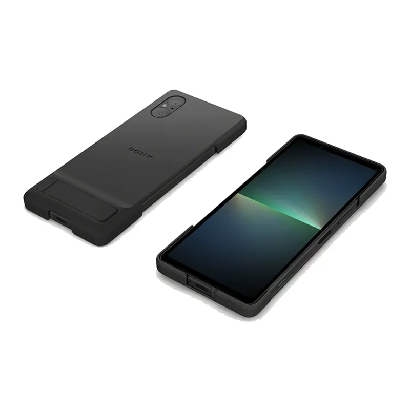SONY Plastic Material Original Stand Phone Case Compatibility With Sony Xperia 5 V-1
