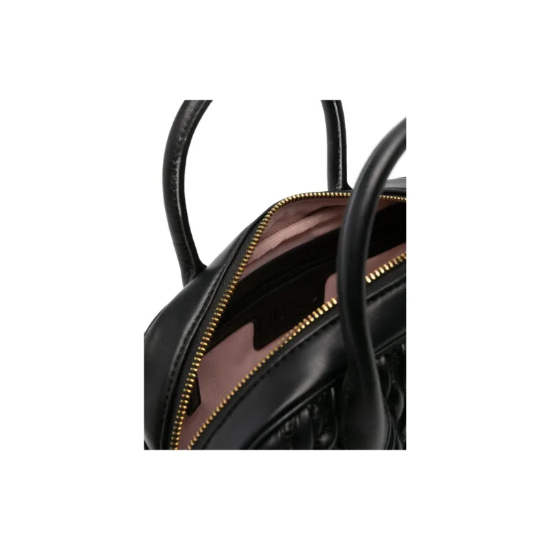 LIU·JO UOMO Polyurethane Resin Shoulder Bag, Crossbody Bag, Handbag Regular Women's Black-2