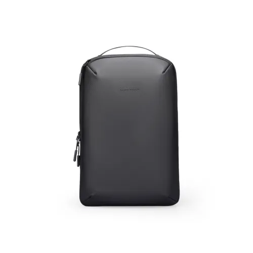 MARK RYDEN Oxford Backpack Regular Men's Elegant Black/Trendy Gray
